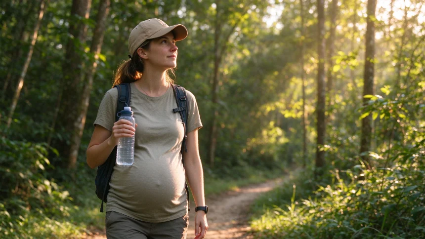 Easy hiking path for a low-key outdoor walk
